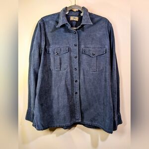 Authentic Vintage L.L. Bean "Made in USA" Chamois Cloth Shirt